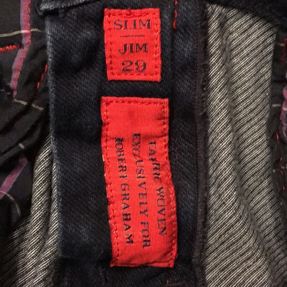Robert Graham Slim Fit jeans size 29 - Picture 6 of 6